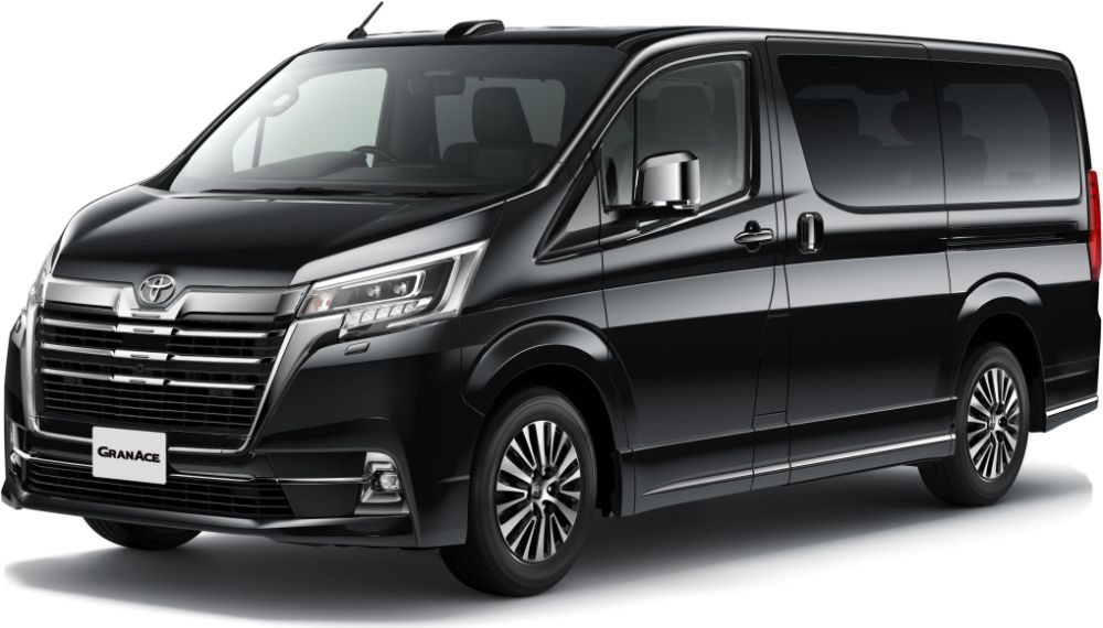 New Toyota GranAce front picture (6 Seater Model)