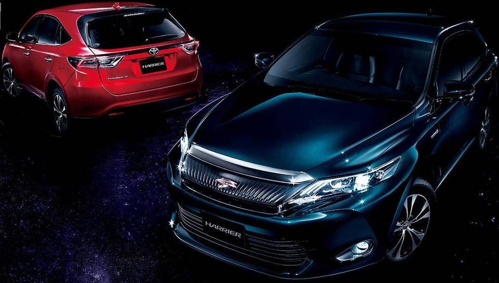 New New Toyota Harrier photo: Front image, Rear picture
