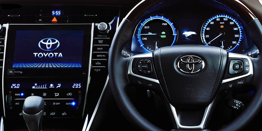 New New Toyota Harrier photo: Cockpit image (Panel picture) 7