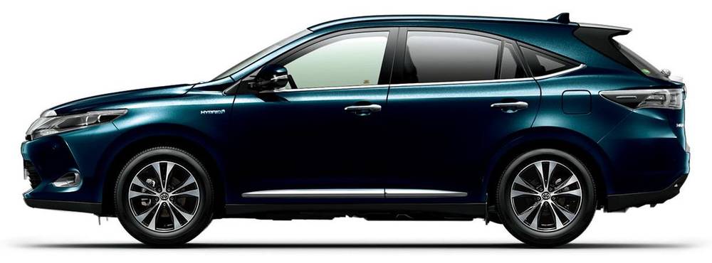 New Toyota Harrier Hybrid photo: Side image (Side picture)
