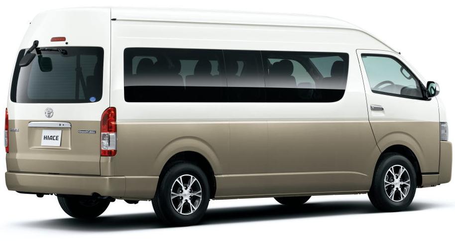 New Toyota Hiace Grand Cabin photo : Rear view (Back view)