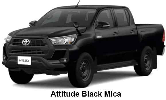 Toyota Hilux Color: Attitude Black Mica