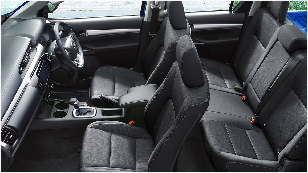 New Toyota Hilux Double Cab Pickup Interior photo, image, picture