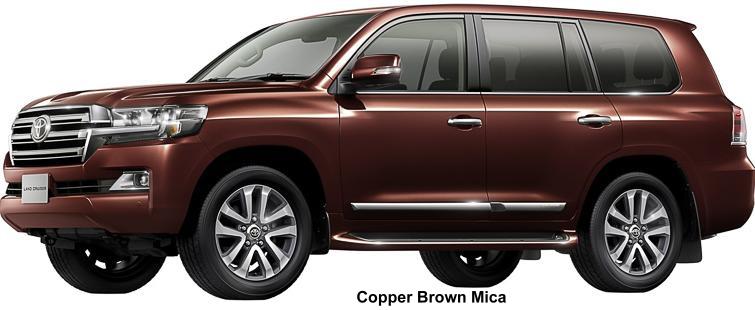 New Toyota Land Cruiser 200 Body colors photo, Exterior ...