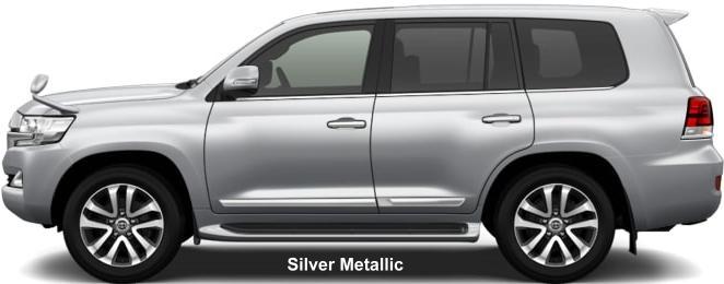 New Toyota Land Cruiser-200 body color: SILVER METALLIC
