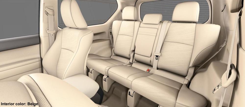 New Toyota Land Cruiser Left Hand Drive photo: Interior image (Beige)