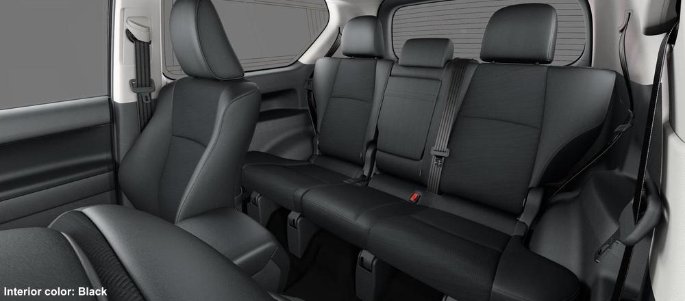 New Toyota Land Cruiser Left Hand Drive photo: Interior image (Black)