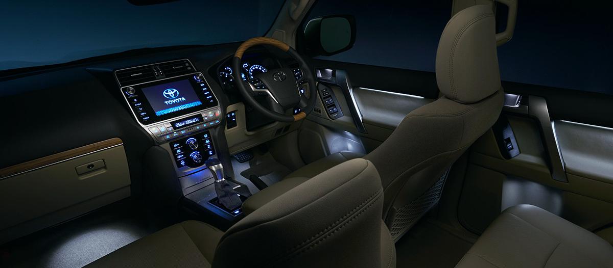New Toyota Land Cruiser Prado picture: Interior image night