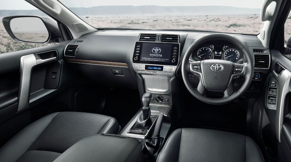 New Toyota Land Cruiser Prado Matt Black Edition photo: Cockpit view image