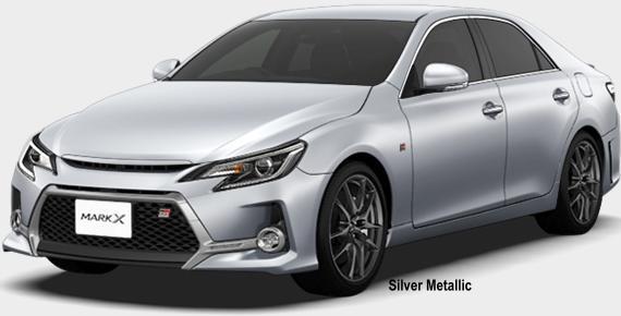 New Toyota Mark-X GR-Sport body color: SILVER METALLIC