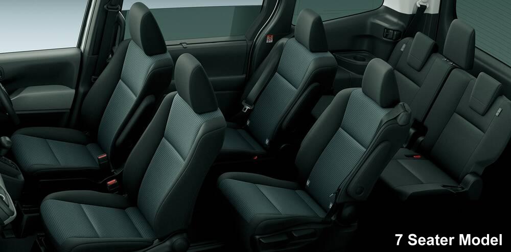 New Toyota Noah Hybrid photo: Interior view image (7 Seater Model)