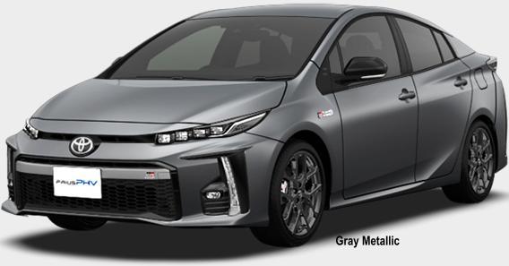 New Toyota Prius PHV GR-Sport body color: GRAY METALLIC