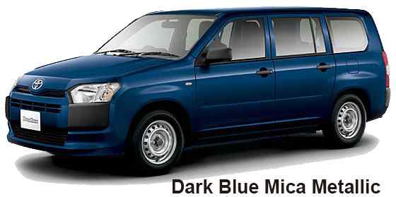 Toyota Probox Color: Dark Blue Mica Metallic