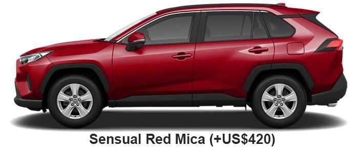 Toyota Rav4 Color: Sensual Red Mica