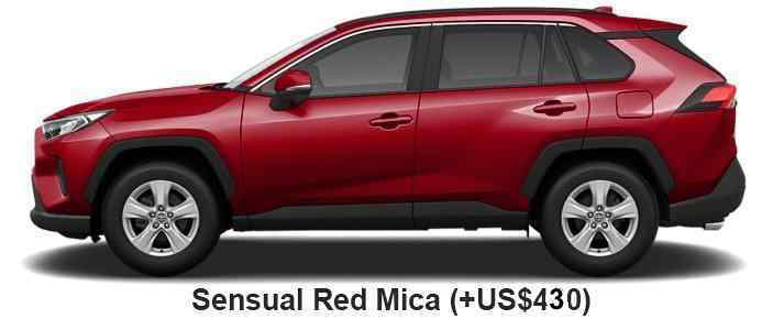 Toyota Rav4 Hybrid Color: Sensual Red Mica