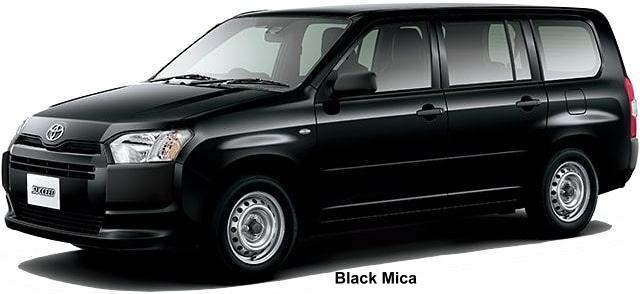New Toyota Succeed Hybrid body color: BLACK MICA
