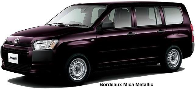 New Toyota Succeed Hybrid body color: BORDEAUX MICA METALLIC