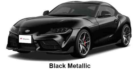 Toyota Supra Color: Black Metallic