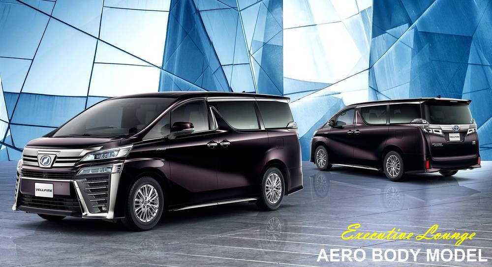 New Toyota Vellfire Executive Lounge Aero Model pictures