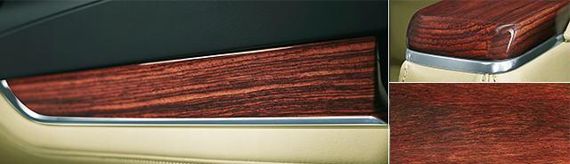 New Toyota Vellfire Royal Lounge pictures: Wooden interior (Rose)