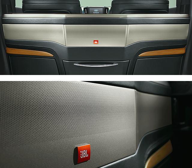 New Toyota Vellfire Royal Lounge pictures: UBL Sound System