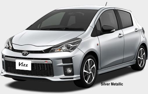 New Toyota Vitz GR-Sport body color: SILVER METALLIC