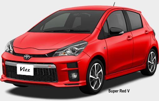 New Toyota Vitz GR-Sport body color: SUPER RED V