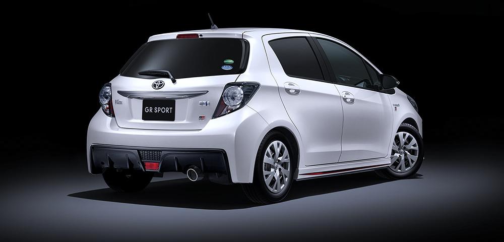 New Toyota Vitz GR-Sport picture: Back view