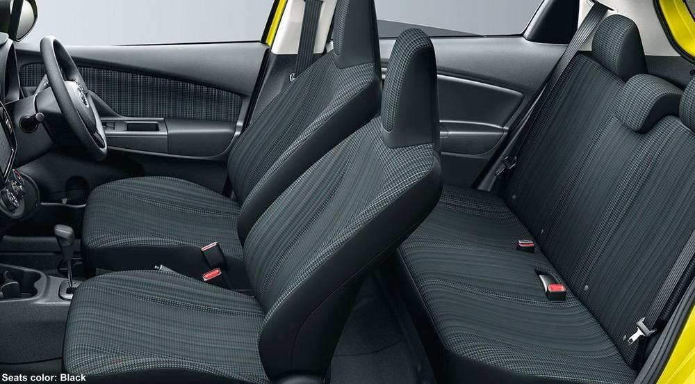 New Toyota Vitz Hybrid photo: Black Interior color