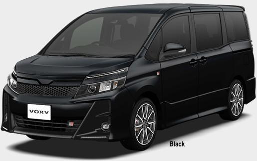 New Toyota Voxy GR-Sport body color: BLACK
