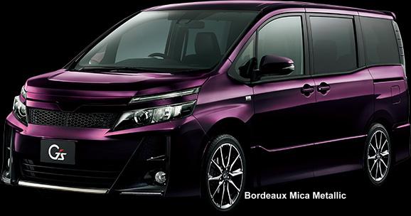 New Toyota Voxy GS body color: BORDEAUX MICA METALLIC