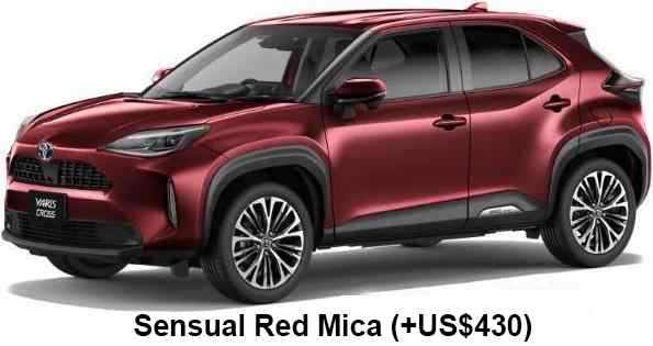 Toyota Yaris Cross Hybrid Color: Sensual Red Mica