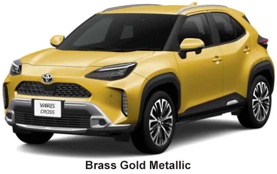 Toyota Yaris Cross Hybrid Z Adventure Color: Brass Gold Metallic