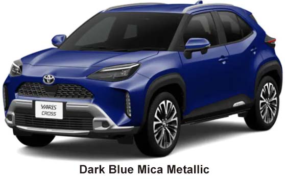 Toyota Yaris Cross Hybrid Z Adventure Color: Dark Blue Mica Metallic