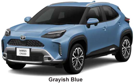 Toyota Yaris Cross Hybrid Z Adventure Color: Grayish Blue