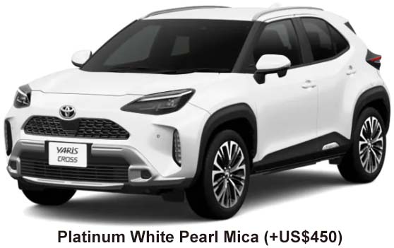 Toyota Yaris Cross Hybrid Z Adventure Color: Platinum White Pearl Mica