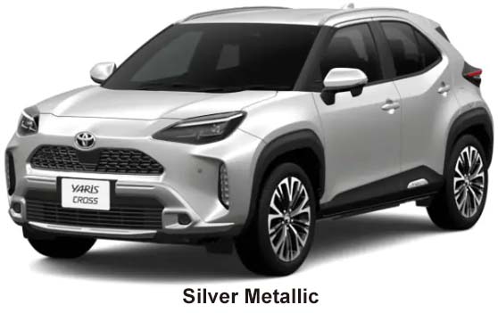 Toyota Yaris Cross Hybrid Z Adventure Color: Silver Metallic