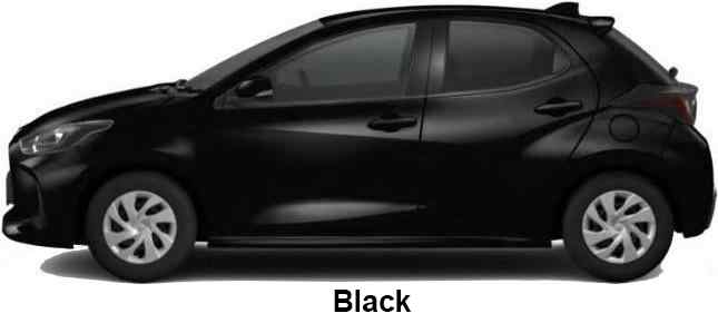 Toyota Yaris Hybrid Color: Black
