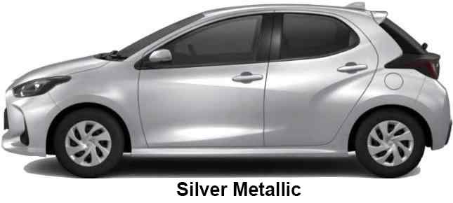 Toyota Yaris Hybrid Color: Silver Metallic