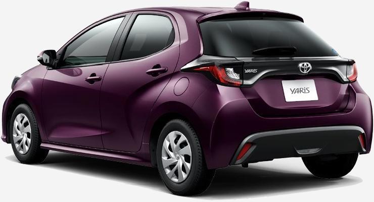 New Toyota Yaris Hybrid photo: Rear image