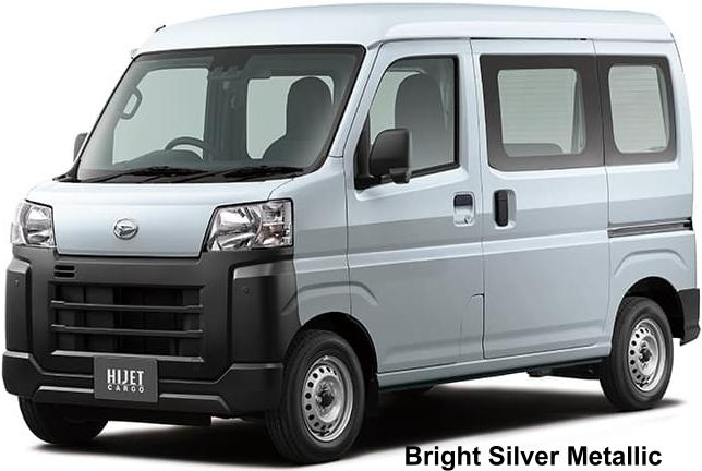 New Daihatsu Hijet Cargo body color: BRIGHT SILVER METALLIC