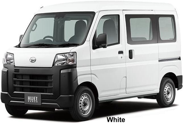 New Daihatsu Hijet Cargo body color: WHITE