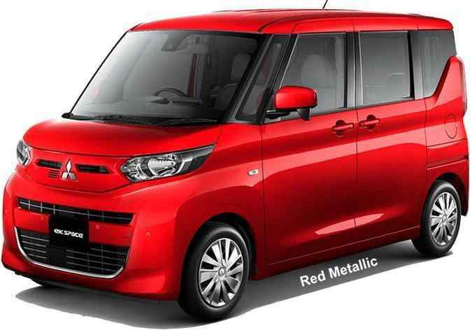 New Mitsubishi EK Space body color: RED METALLIC