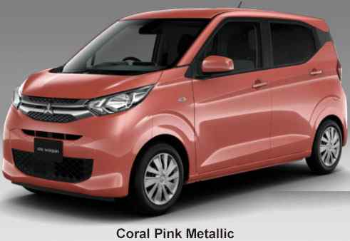 Mitsubishi EK Wagon Color: Coral Pink Metallic
