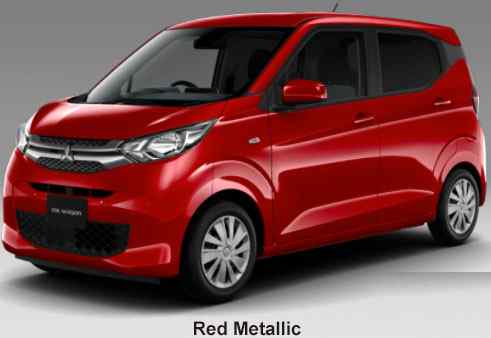 Mitsubishi EK Wagon Color: Red Metallic