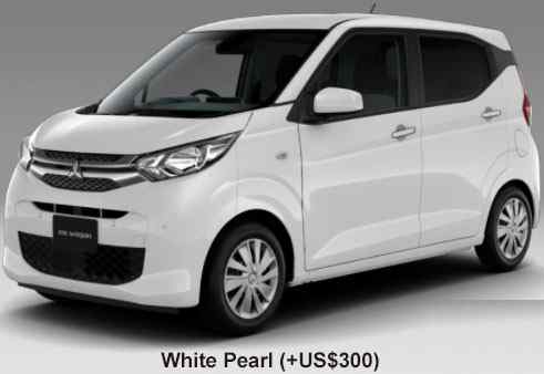 Mitsubishi EK Wagon Color: White Pearl