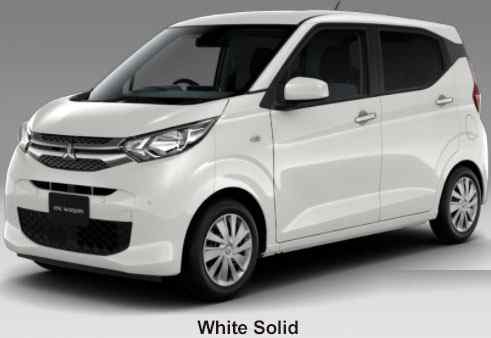 Mitsubishi EK Wagon Color: White Solid