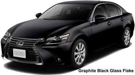 New Lexus GS250 body color: Graphite Black Glass Flake