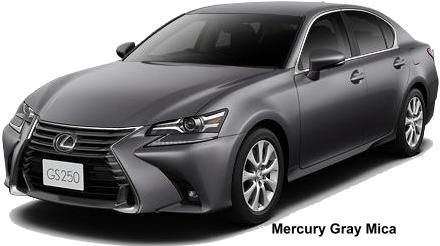 New Lexus GS250 body color: Mercury Gray Mica