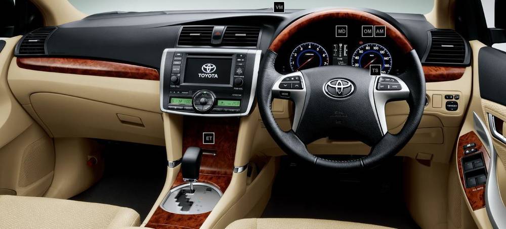 New Toyota Allion photo: Cockpit image